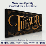 Theater Sign IX - Tailored Canvases - Flyclothing LLC