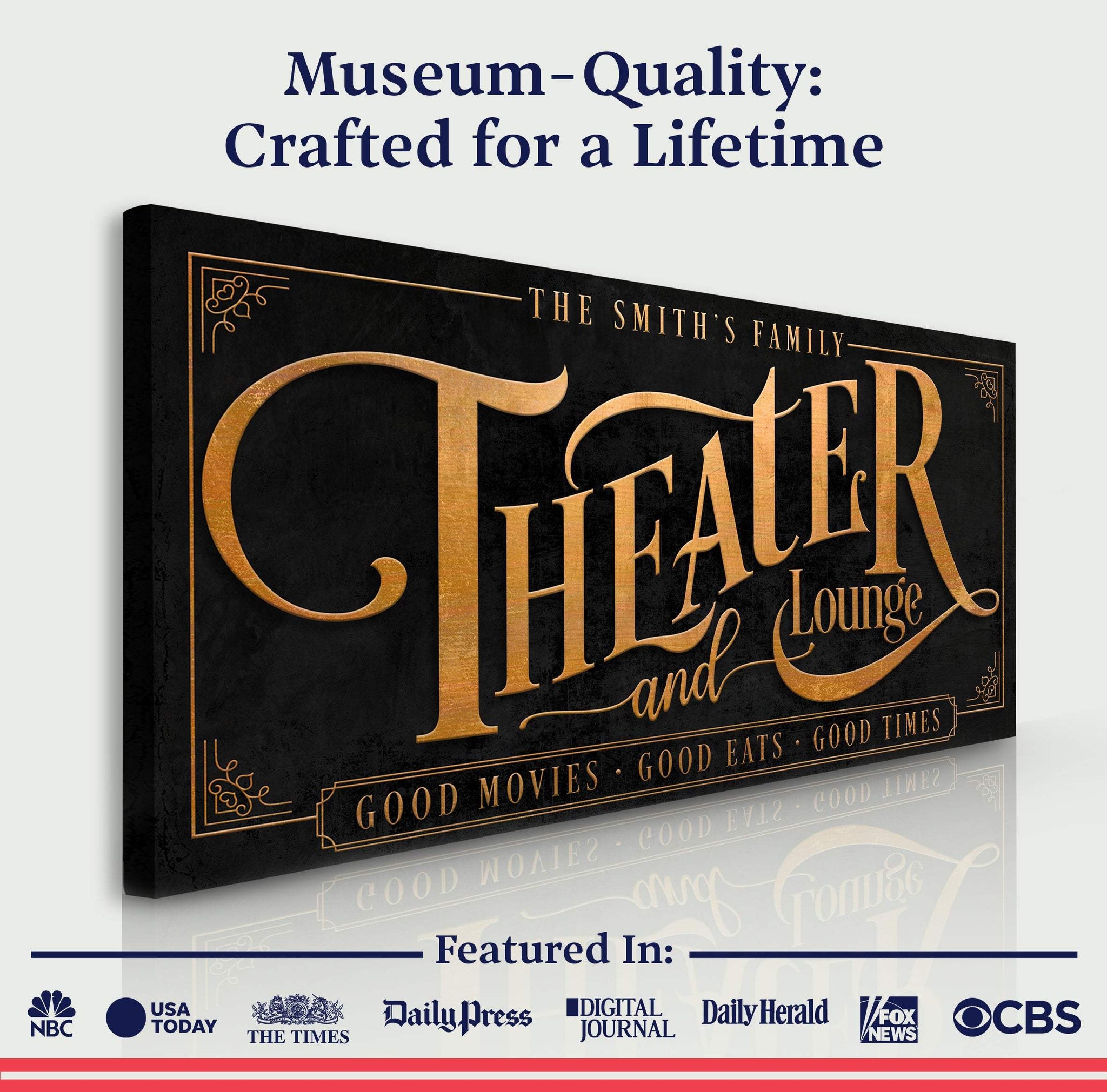 Theater Sign IX - Tailored Canvases - Flyclothing LLC