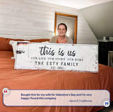 This Is Us Rustic Sign - Tailored Canvases - Flyclothing LLC