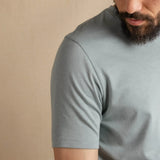 The Morning Haze | Light Slate Blue Everyman™ T Shirt - Shinesty - Flyclothing LLC