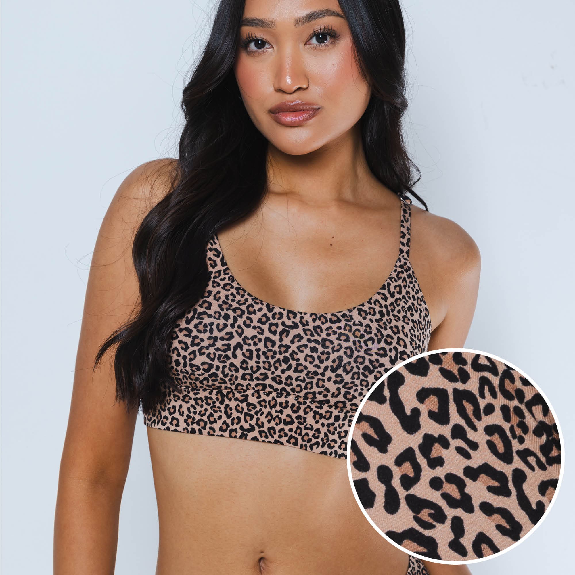 The Wild Cat | Leopard Print Bralette - Shinesty