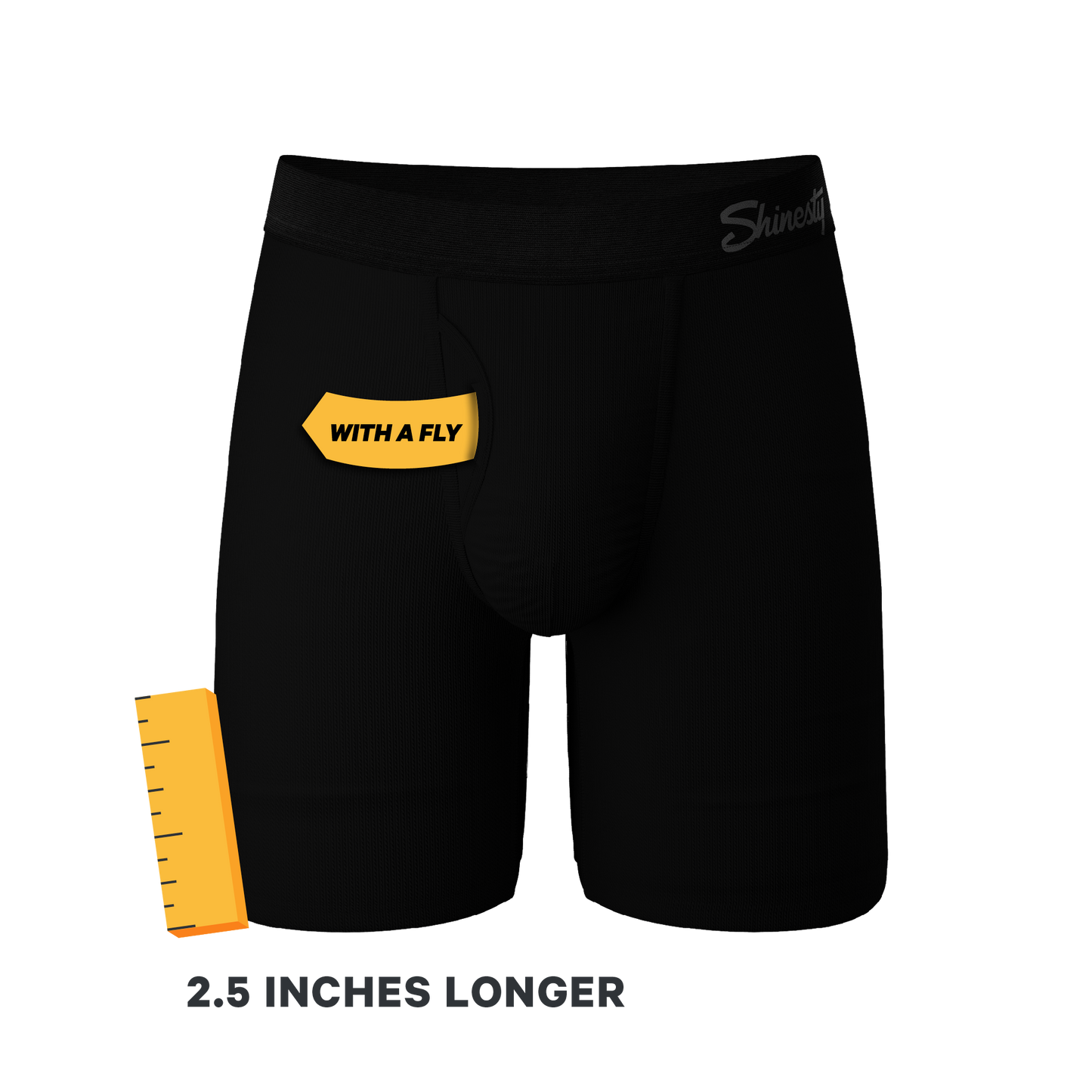 The Threat Level Midnight | Black Ball Hammock® Boxer - Long Leg
