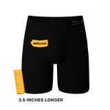 The Threat Level Midnight | Black Ball Hammock® Boxer - Long Leg