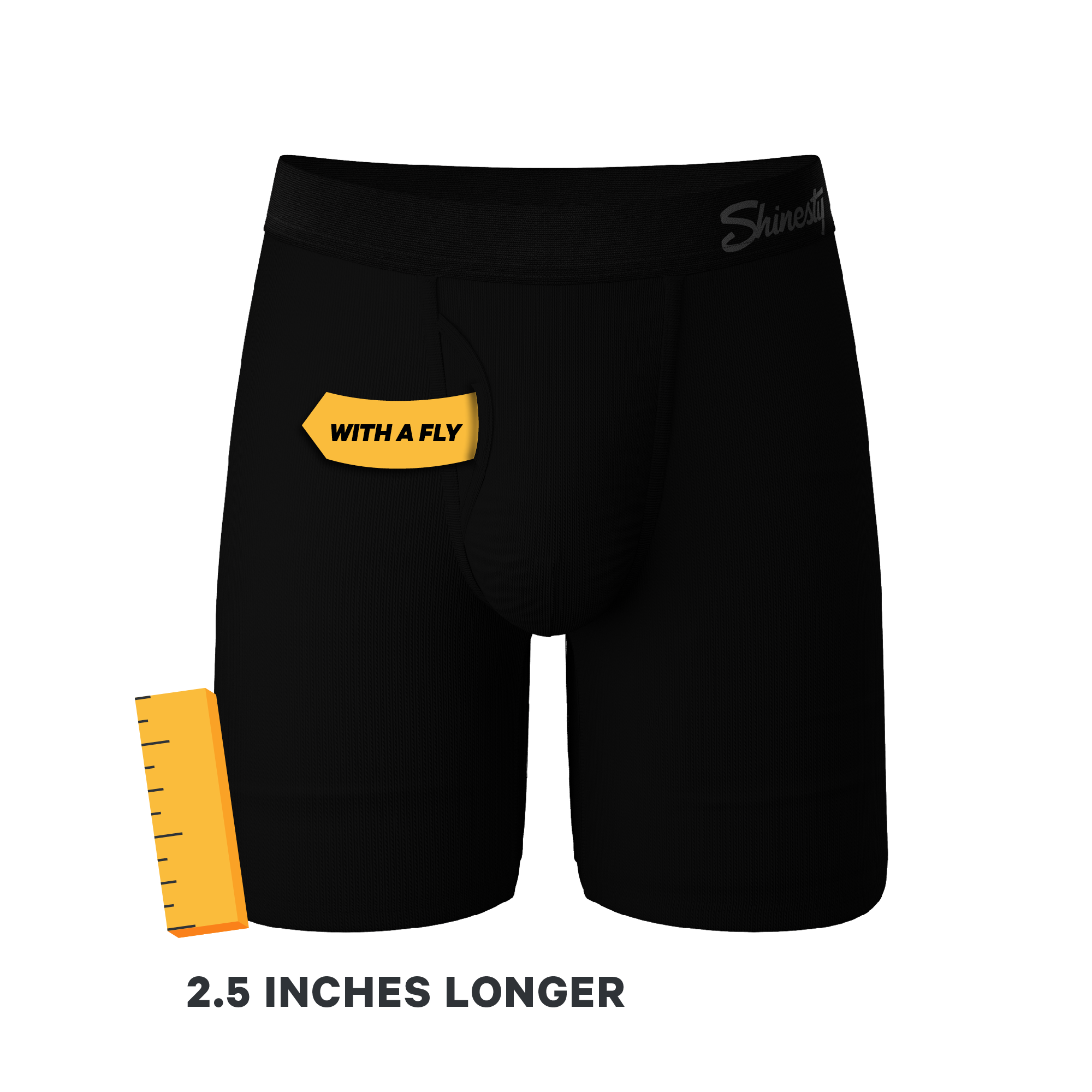 The Threat Level Midnight | Black Ball Hammock® Boxer - Long Leg