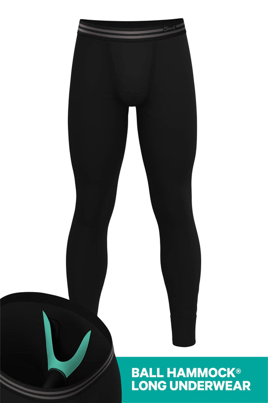 The Threat Level Midnight | Black Ball Hammock® Long Johns - Shinesty