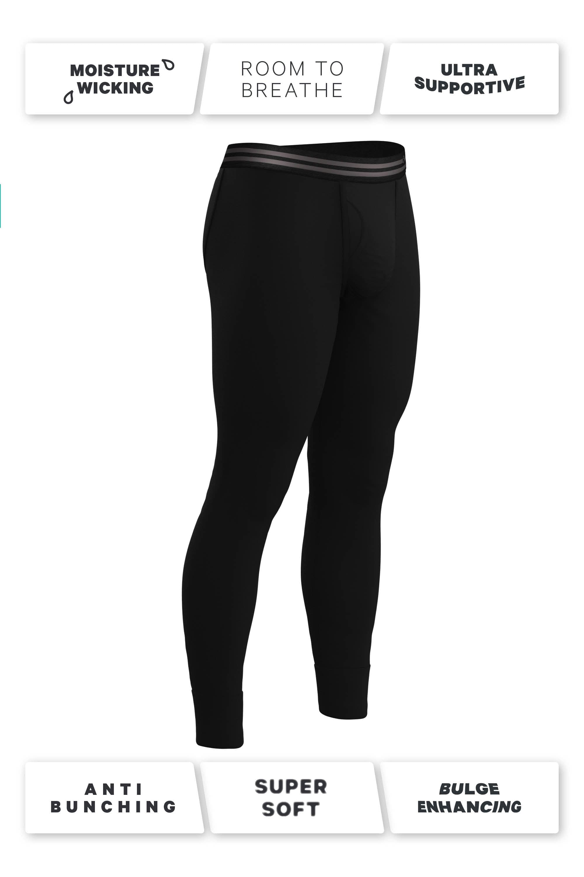 The Threat Level Midnight | Black Ball Hammock® Long Johns - Shinesty