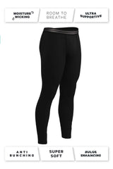 The Threat Level Midnight | Black Ball Hammock® Long Johns - Shinesty - Flyclothing LLC