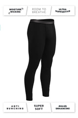 The Threat Level Midnight | Black Ball Hammock® Long Johns - Shinesty