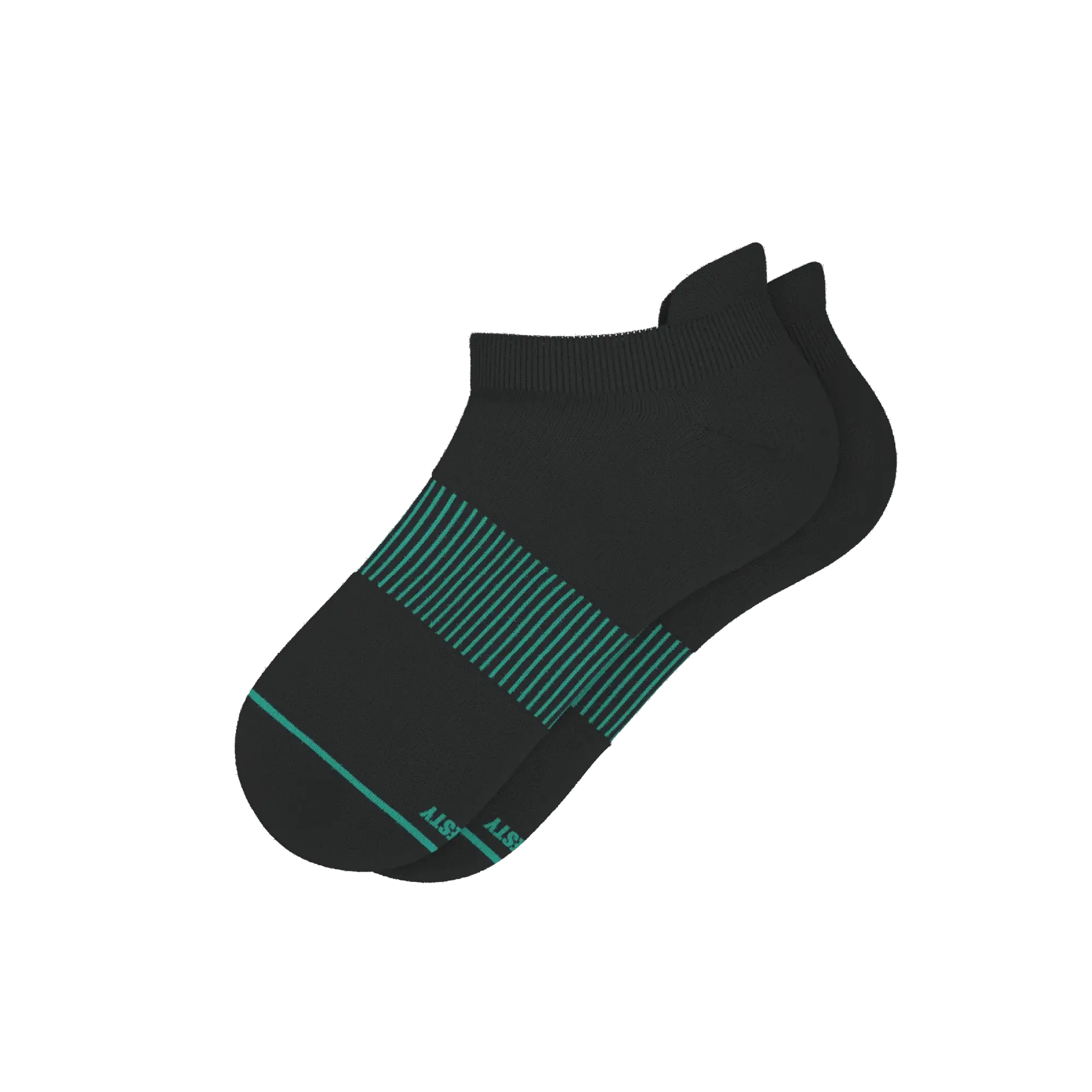 The Threat Level Midnight | Black Stay Weird Heel Hammock™ Ankle Socks - Shinesty - Flyclothing LLC