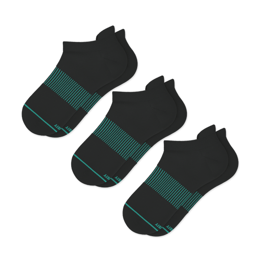 The Threat Level Midnight | Heel Hammock™ Ankle Socks 3 Pack - Shinesty