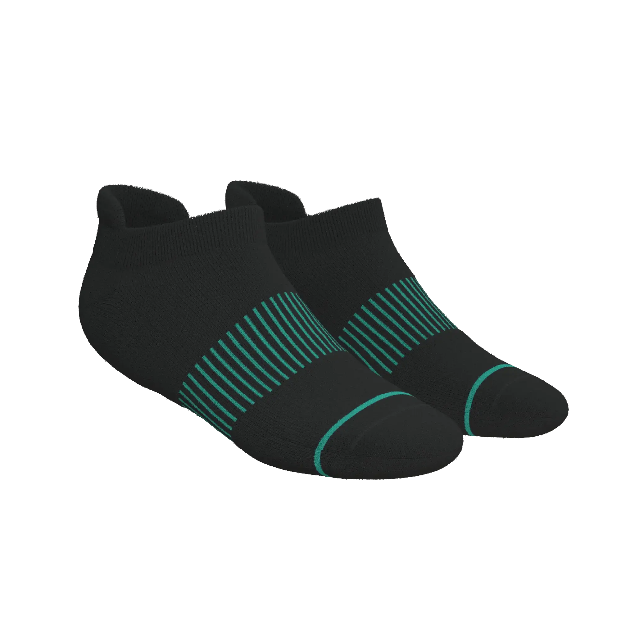 The Threat Level Midnight | Black Stay Weird Heel Hammock™ Ankle Socks - Shinesty - Flyclothing LLC