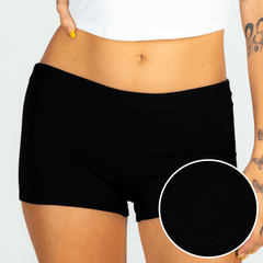 The Threat Level Midnight | Black Modal Boyshort Underwear - Shinesty
