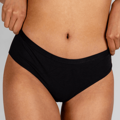 The Threat Level Midnight | Black Modal Cheeky Underwear - Shinesty