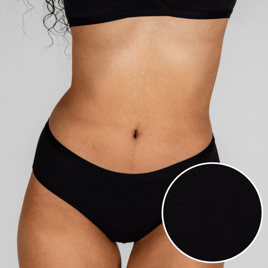 The Threat Level Midnight | Black Modal Cheeky Underwear - Shinesty