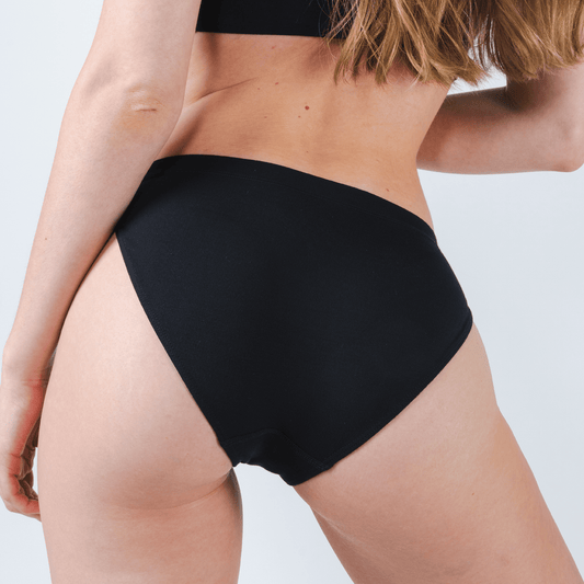 The Threat Level Midnight | Black Modal Bikini Underwear - Shinesty