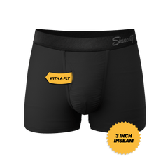 The Threat Level Midnight | Black Ball Hammock® Pouch Trunks Underwear - Shinesty