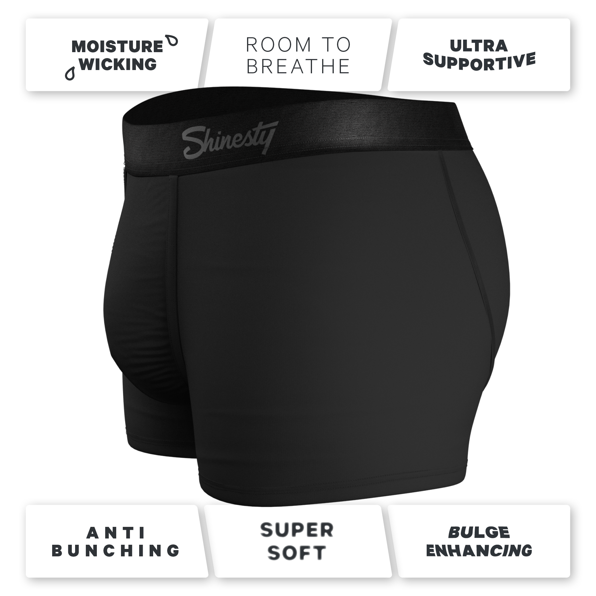 The Threat Level Midnight | Black Ball Hammock® Pouch Trunks Underwear