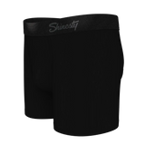 The Threat Level Midnight | Black Boy's Boxer Briefs - Shinesty - Flyclothing LLC