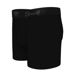 The Threat Level Midnight | Black Boy's Boxer Briefs - Shinesty