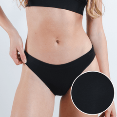 The Threat Level Midnight | Black Modal Bikini Underwear - Shinesty