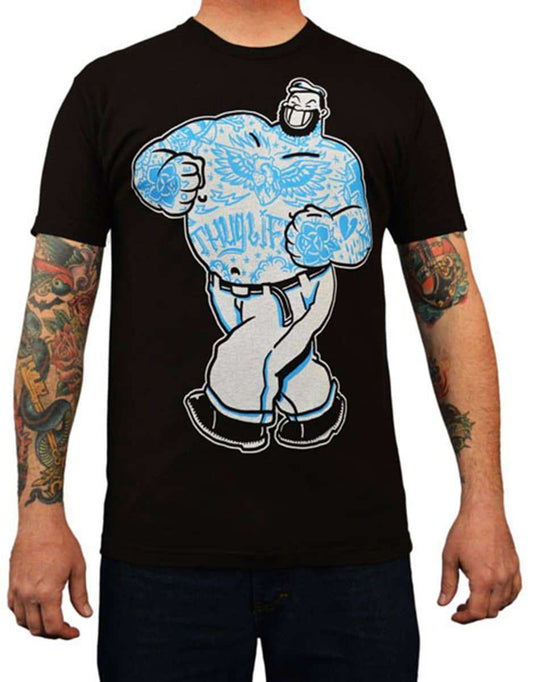 Black Market Art Company Thug Life Men's T-Shirt - Black Market Art Company - Flyclothing LLC