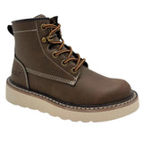 AdTec Oregon Kids' Farm Boot with Side Zipper Brown - main view