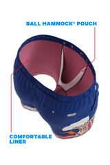 The Tidal Lager | Beer Surfer Ball Hammock® Pouch 5" Swim Trunks - Shinesty - Flyclothing LLC