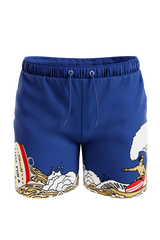 The Tidal Lager | Beer Surfer Ball Hammock® Pouch 8" Swim Trunks - Shinesty - Flyclothing LLC