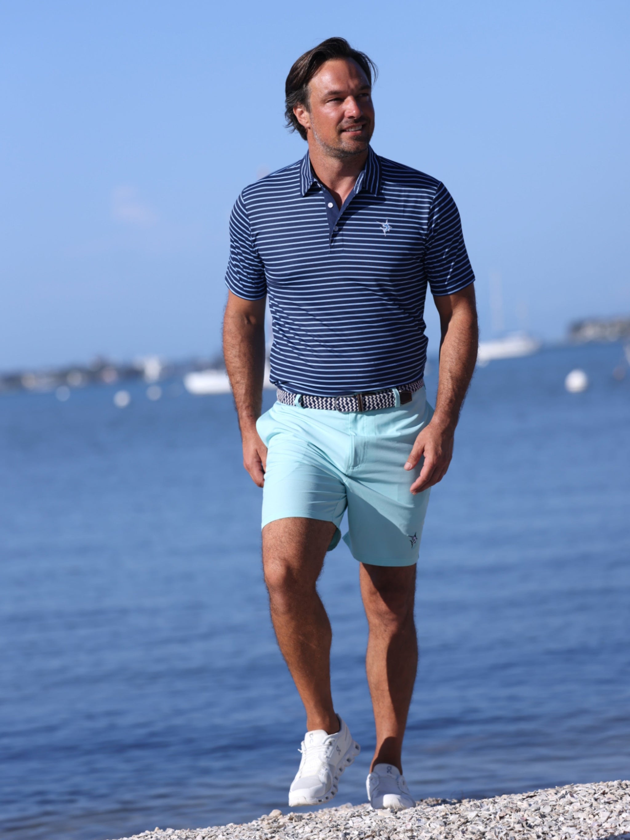 Freeport Short Effortless Performance - White Water Life - Flyclothing LLC