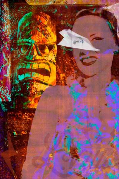 Black Market Art Company TIKI SMILE Print - Black Market Art Company - Flyclothing LLC