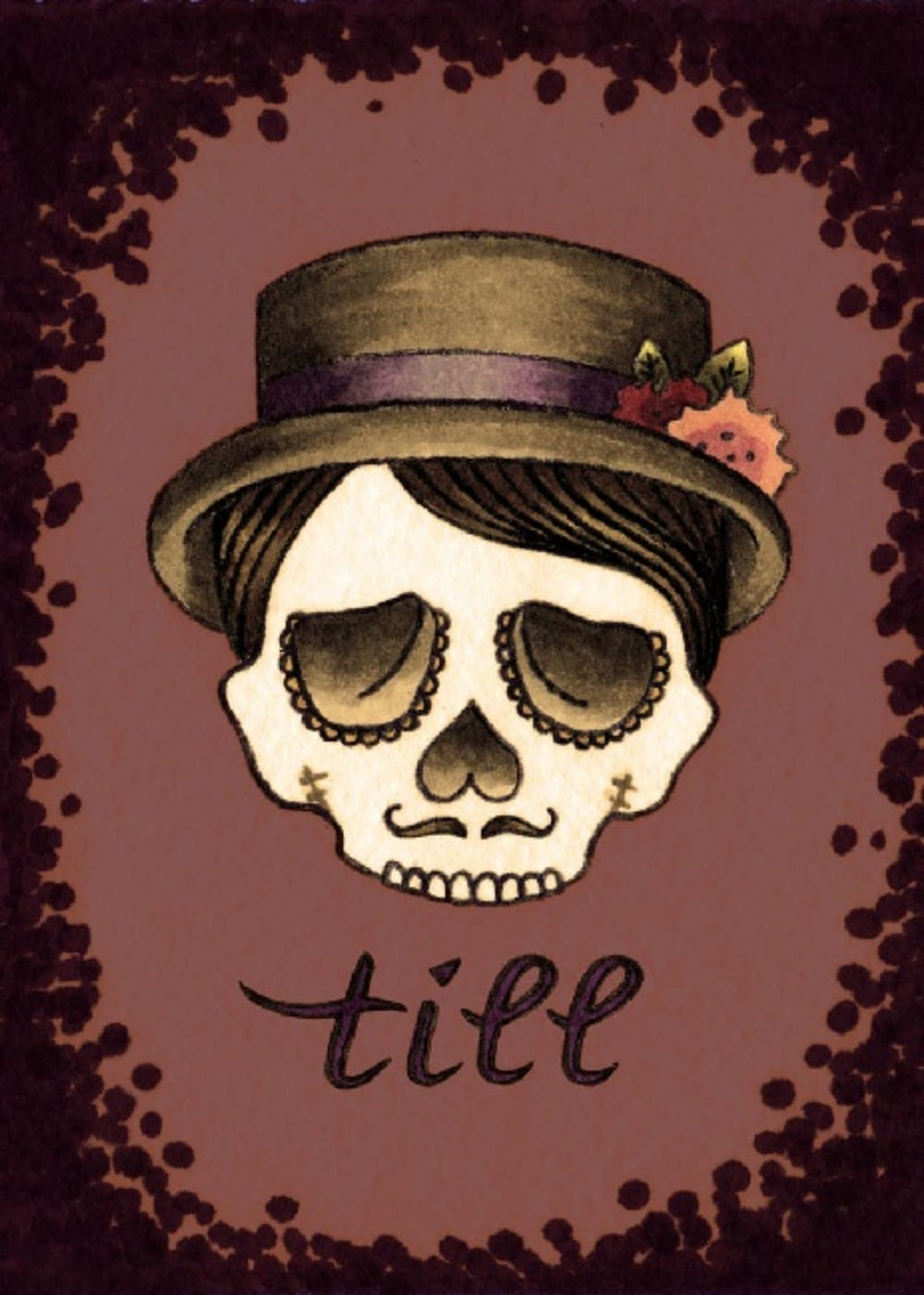 Black Market Art Company Till Death Mens Print