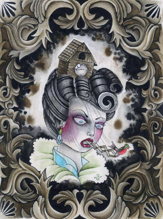 Black Market Art Company Time Will Tell Print - Black Market Art Company - Flyclothing LLC