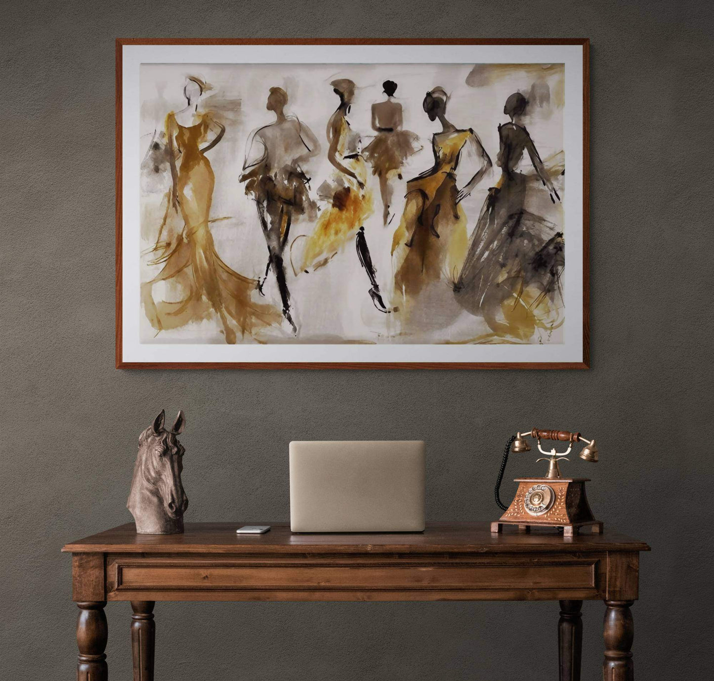 Canvas Print: "Time Whispers" - Tailored Canvases - Flyclothing LLC