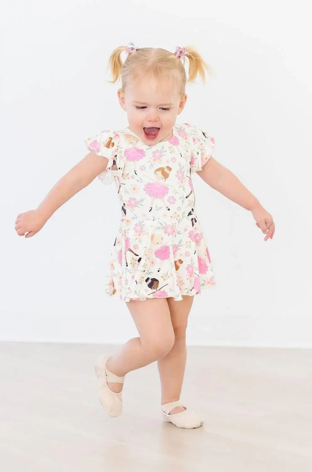 Tiny Dancer S/S Twirl Leotard - Mila & Rose ® - Flyclothing LLC