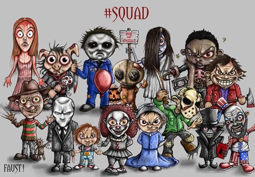 Black Market Art Company Tiny Terrors Print