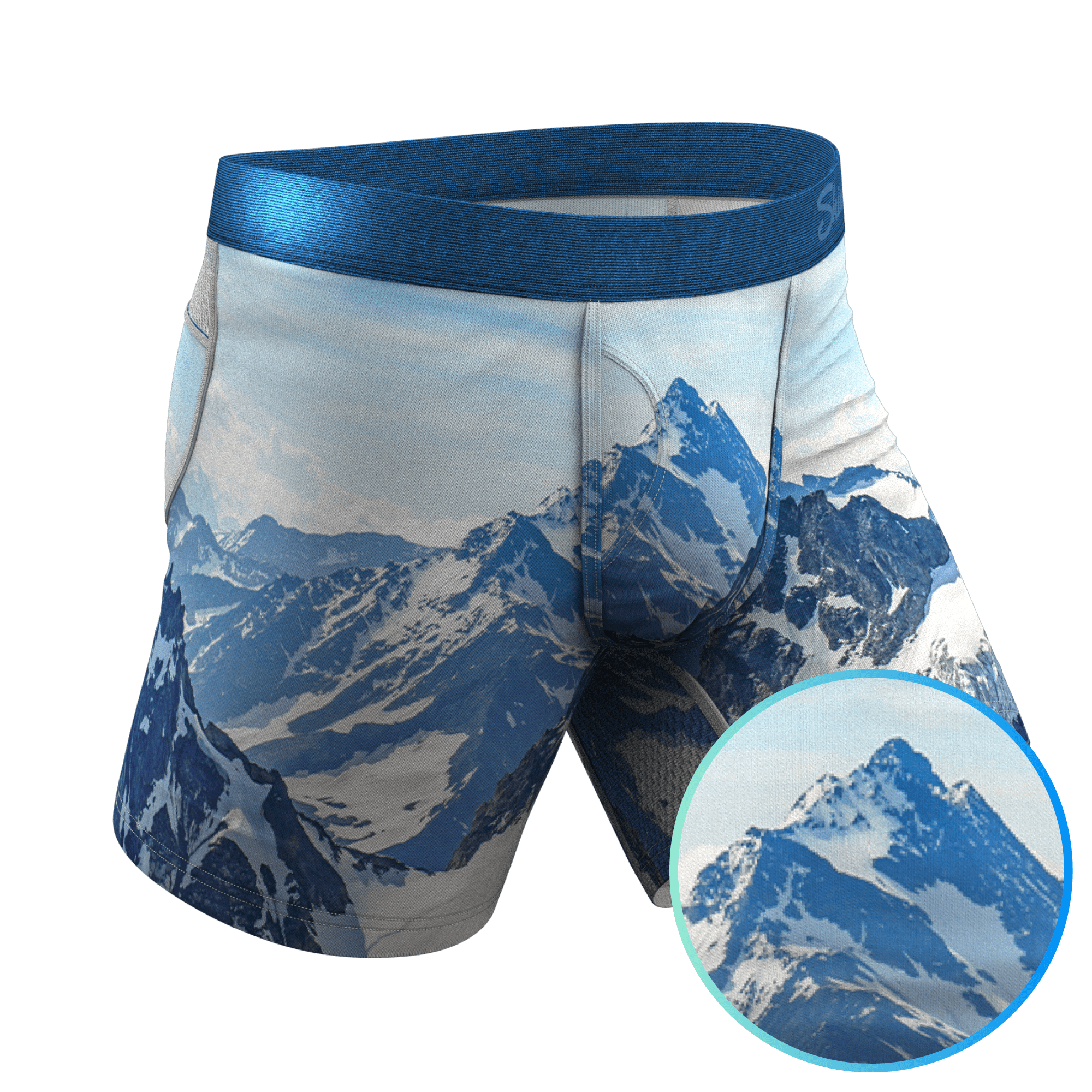 The Titlis Tip | Mountain paradICE™ Cooling Ball Hammock® Underwear - Shinesty