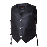 1016.SL - Toddlers Motorcycle Biker Leather Vest – Little Riders