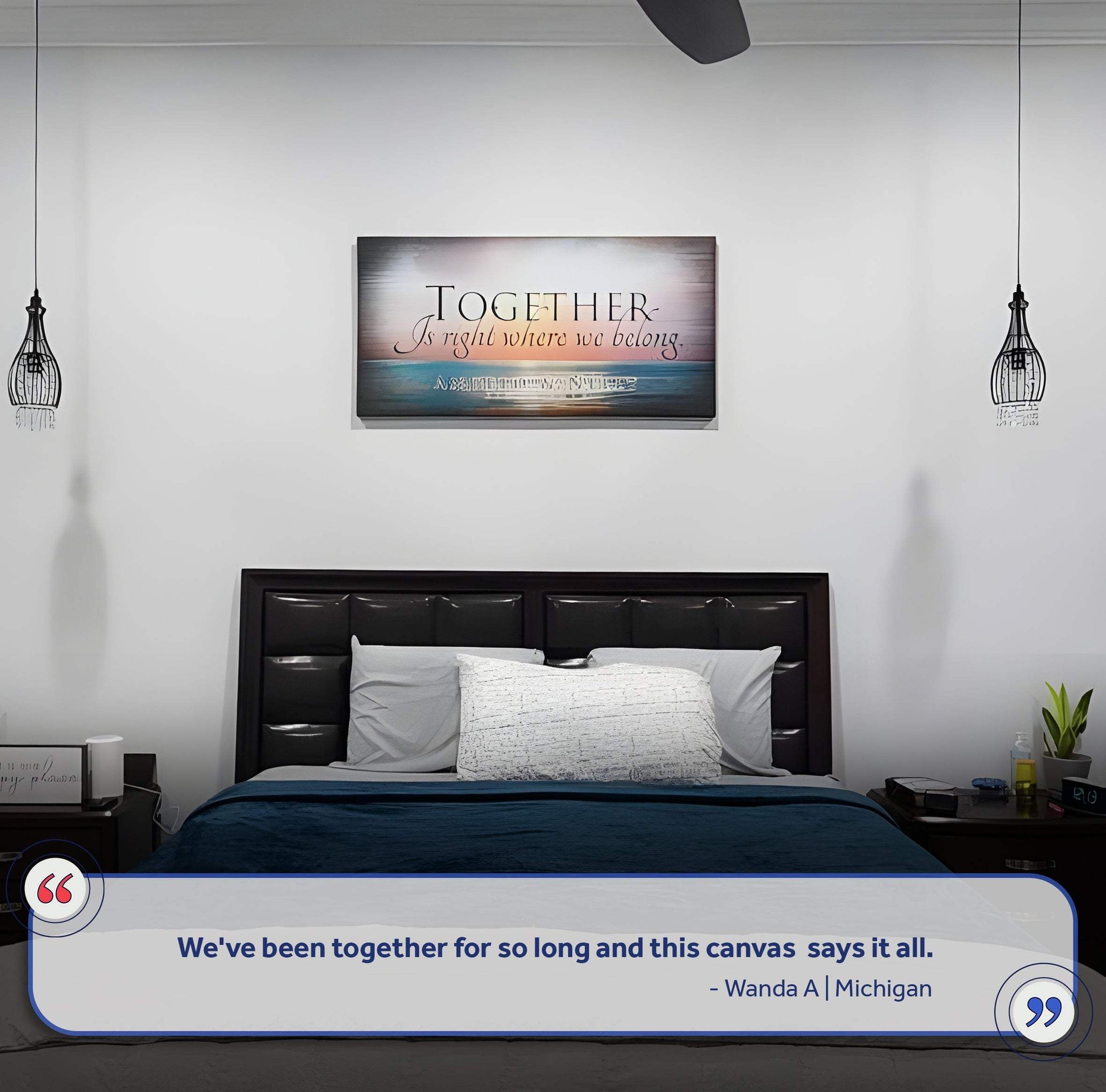 Together Sign VI - Tailored Canvases - Flyclothing LLC
