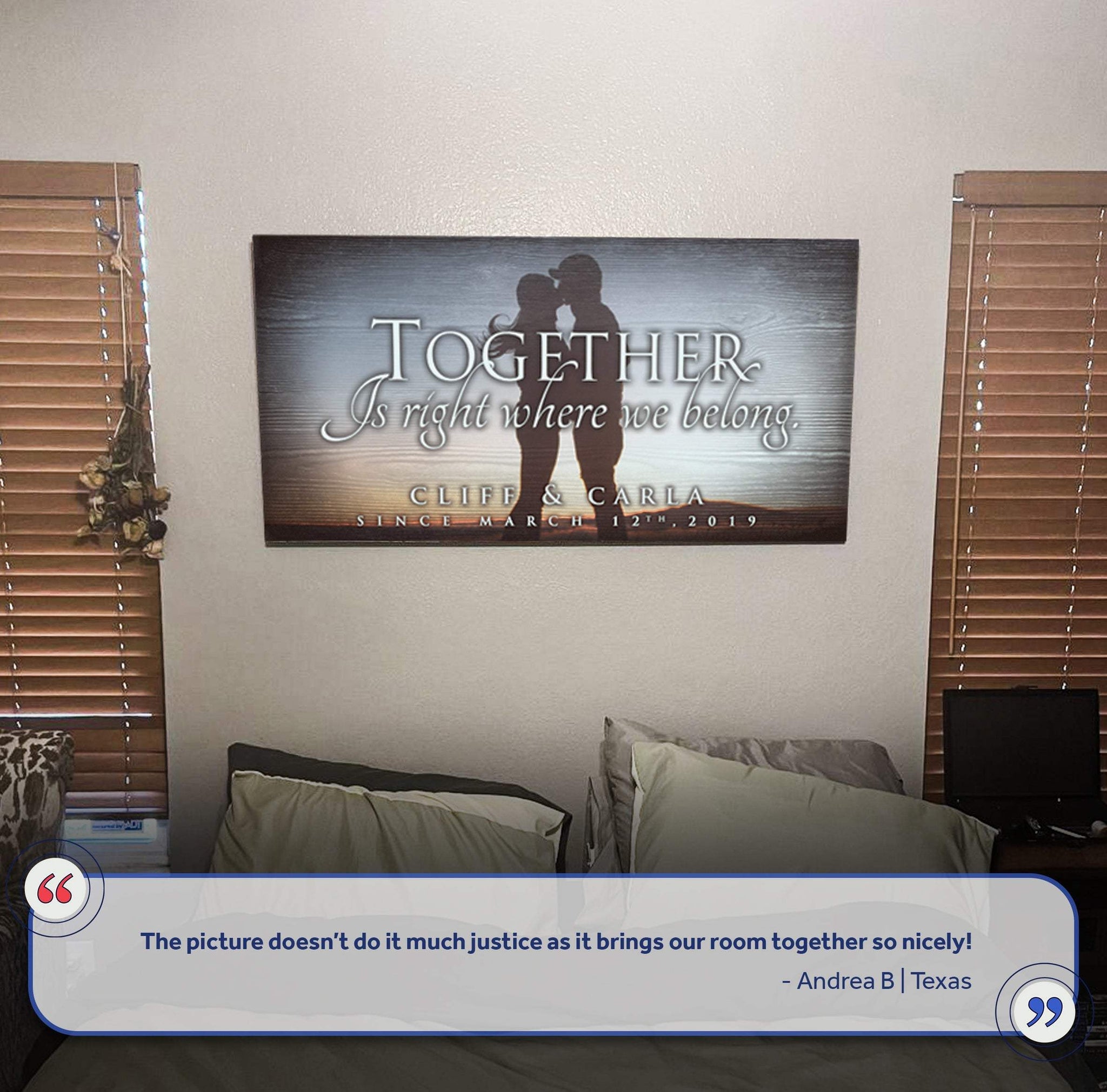 Together Sign V - Tailored Canvases - Flyclothing LLC