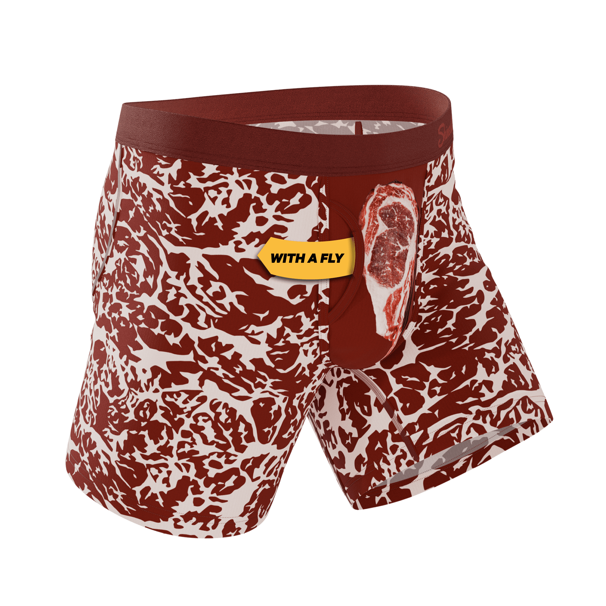 The Tomahawk | Marbled Meat Ball Hammock® Pouch Underwear With Fly - Shinesty - Flyclothing LLC