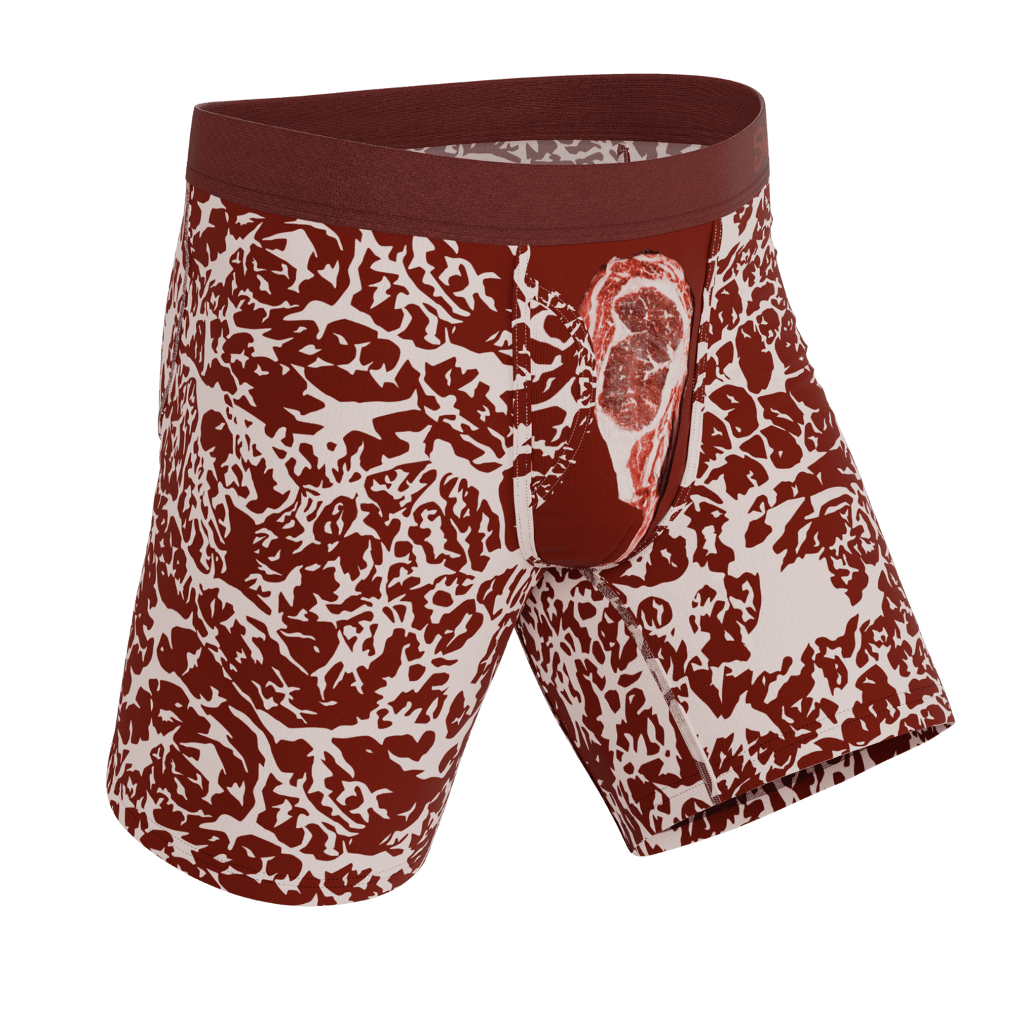 The Tomahawk | Marbled Meat Long Leg Ball Hammock® Pouch Underwear With Fly