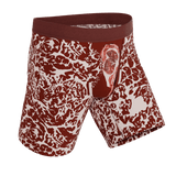 The Tomahawk | Marbled Meat Long Leg Ball Hammock® Pouch Underwear With Fly