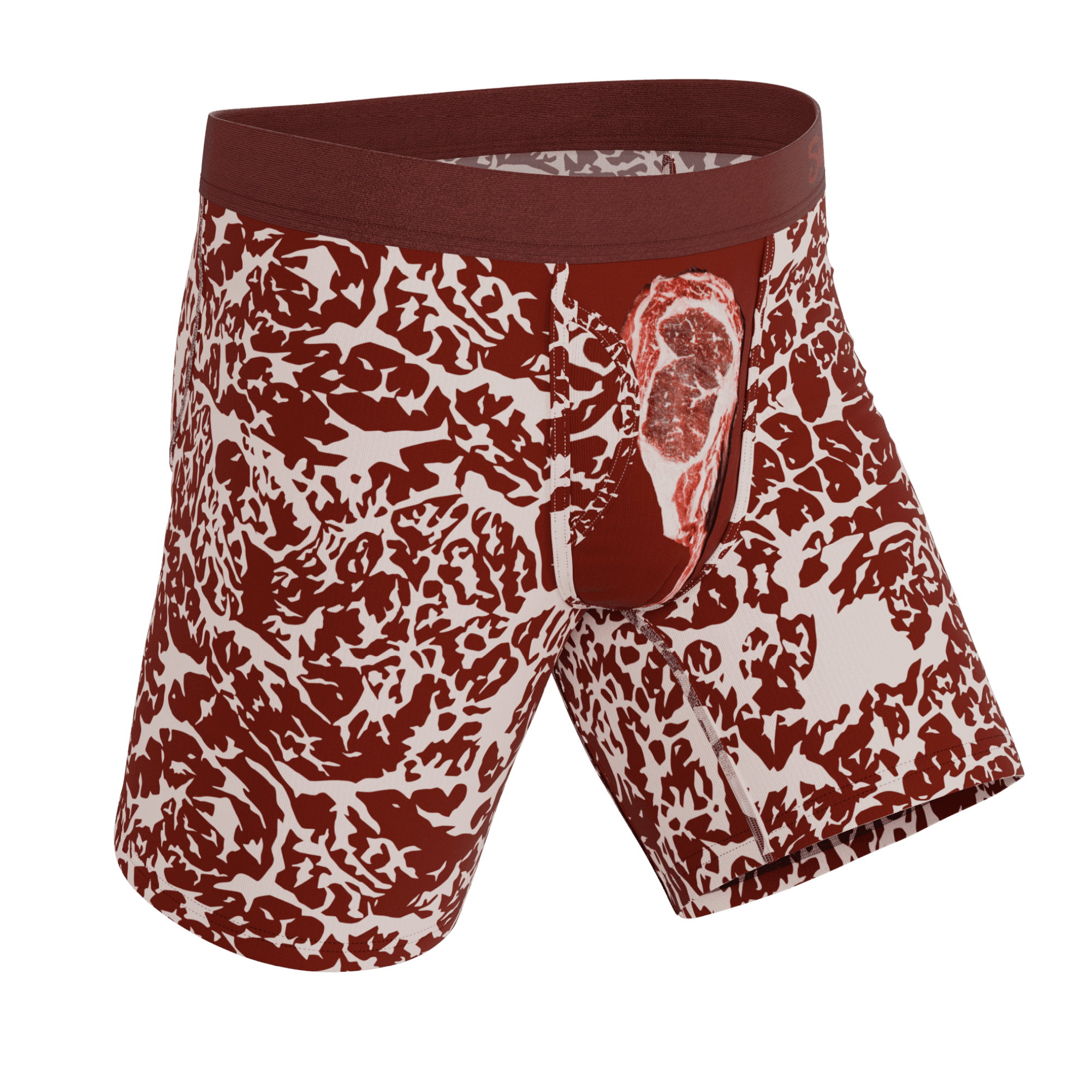 The Tomahawk | Marbled Meat Long Leg Ball Hammock® Pouch Underwear With Fly
