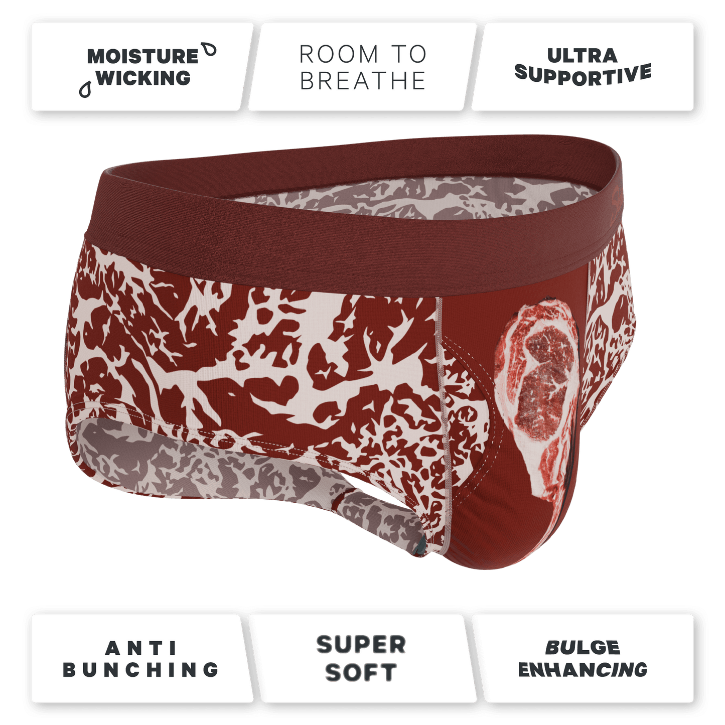 The Tomahawk | Marbled Meat Ball Hammock® Pouch Underwear Briefs - Shinesty - Flyclothing LLC