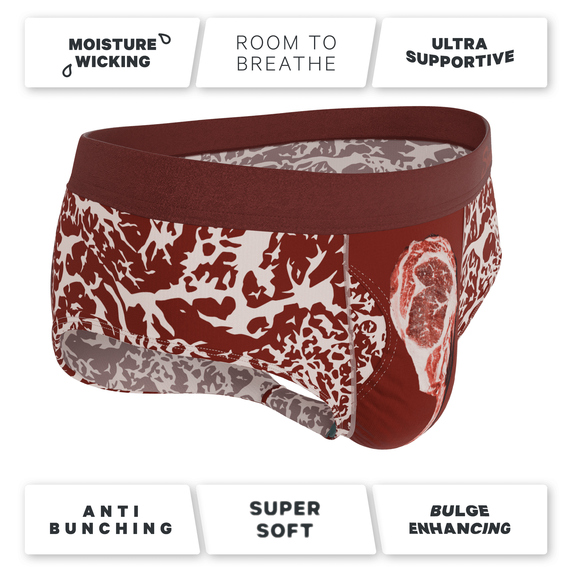 The Tomahawk | Marbled Meat Ball Hammock® Pouch Underwear Briefs - Shinesty - Flyclothing LLC