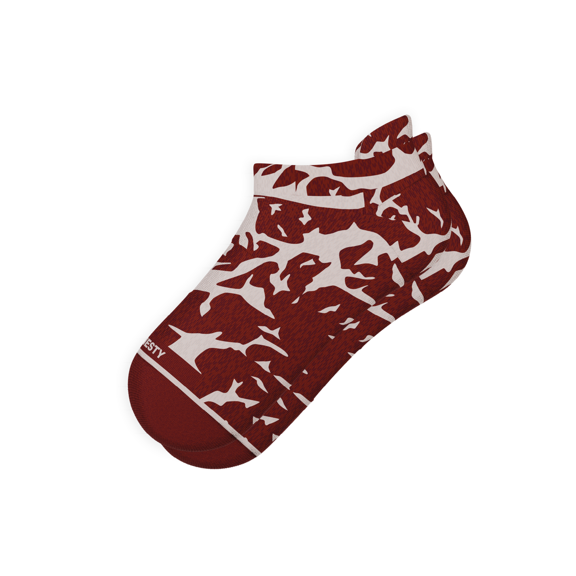 The Tomahawk | Marbled Meat Heel Hammock™ Ankle Socks