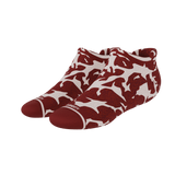 The Tomahawk | Marbled Meat Heel Hammock™ Ankle Socks