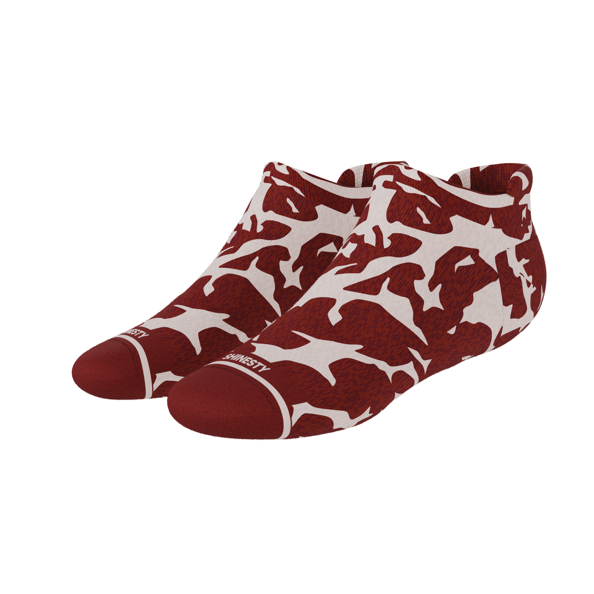 The Tomahawk | Marbled Meat Heel Hammock™ Ankle Socks