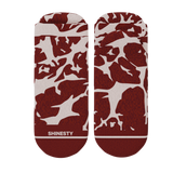 The Tomahawk | Marbled Meat Heel Hammock™ Ankle Socks