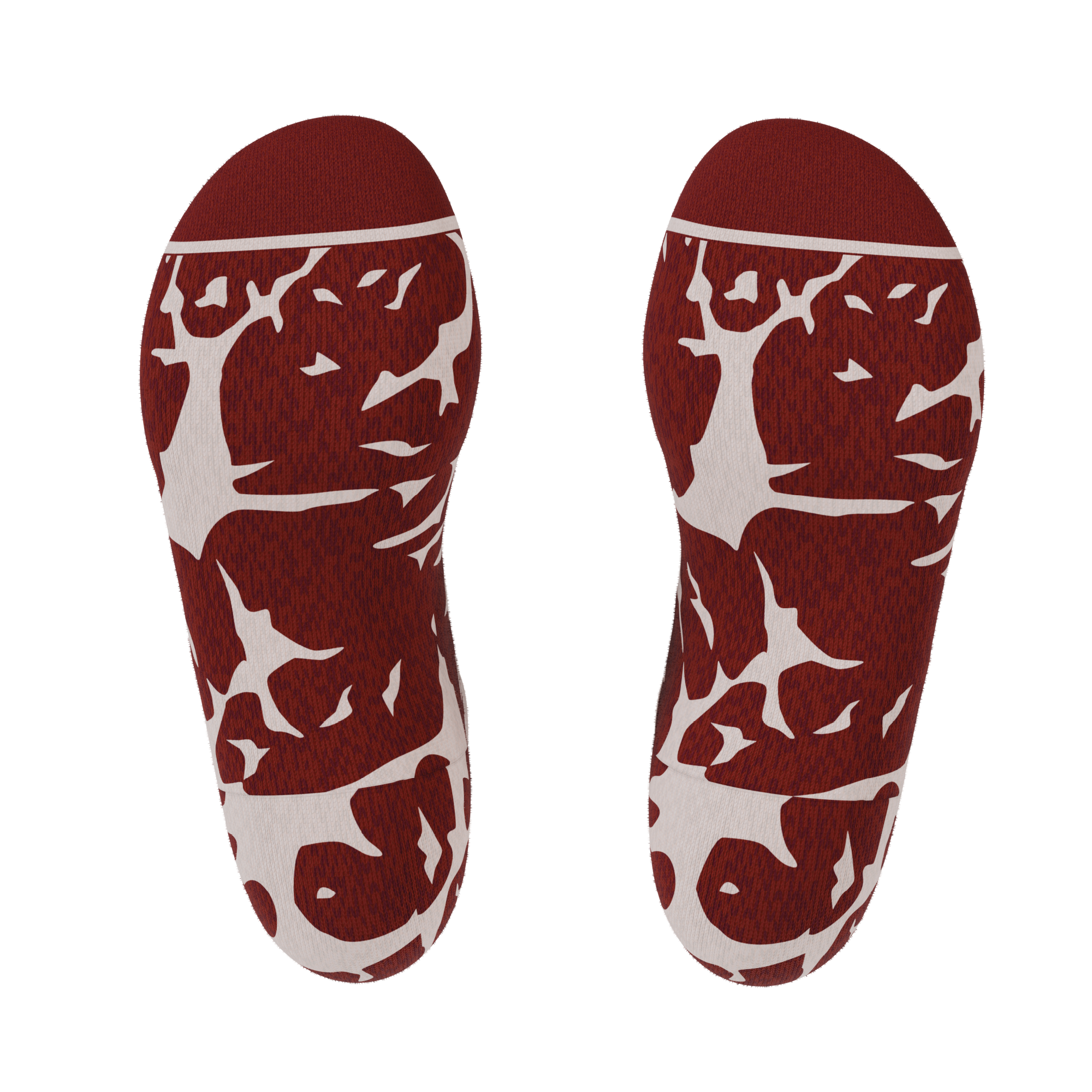 The Tomahawk | Marbled Meat Heel Hammock™ Ankle Socks